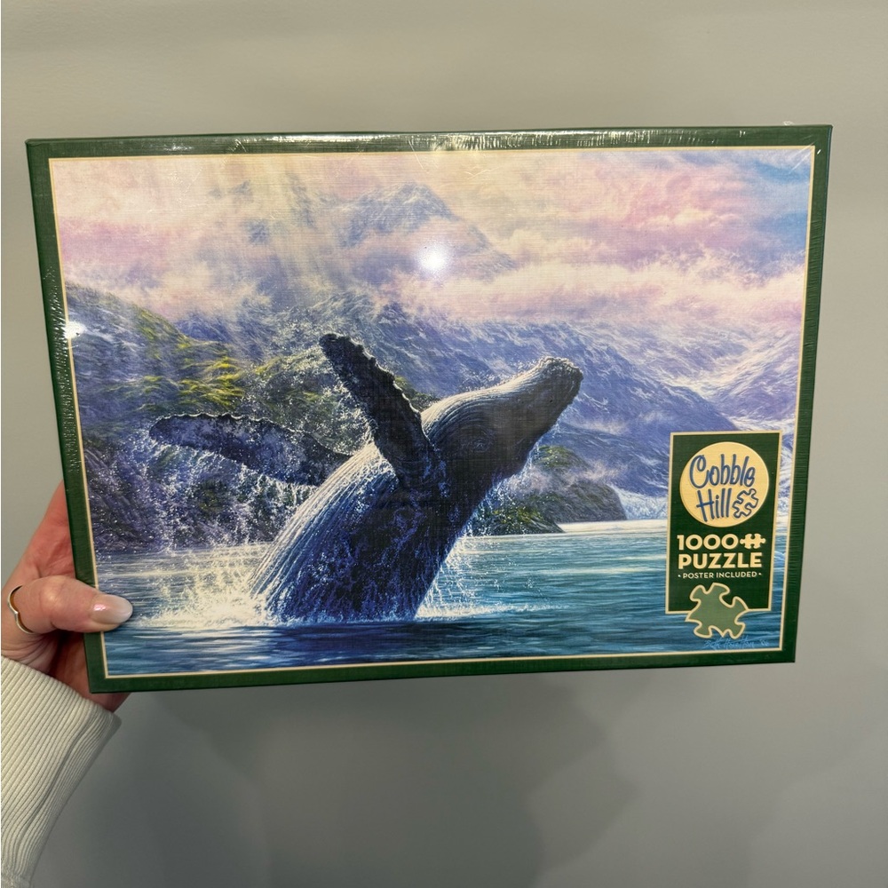 Cobble Hill Whale Puzzle - 1000 Pieces